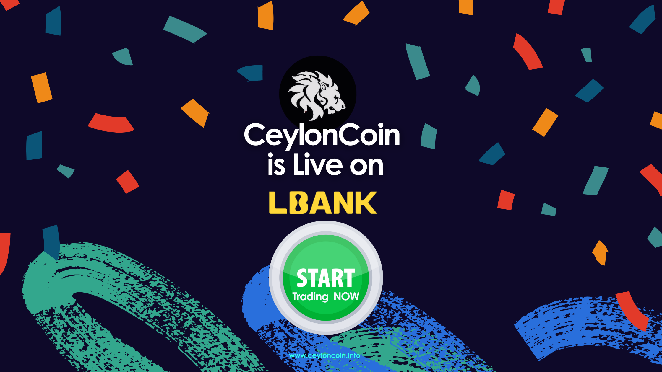 CeylonCoin (RS) is Now Live on LBank!