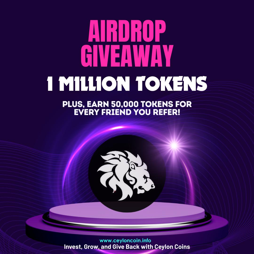 🚀 Join the Ceylon Coin Revolution! Earn Free Tokens Today! 🌟